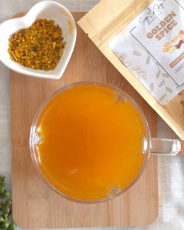 Golden Spice Loose Leaf Herbal Tea - Image 4