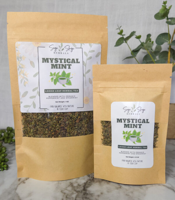Mystical Mint Sizes