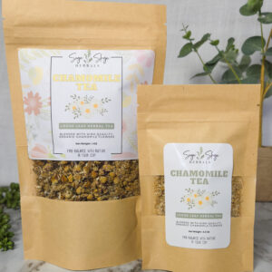 Chamomile Tea Sizes
